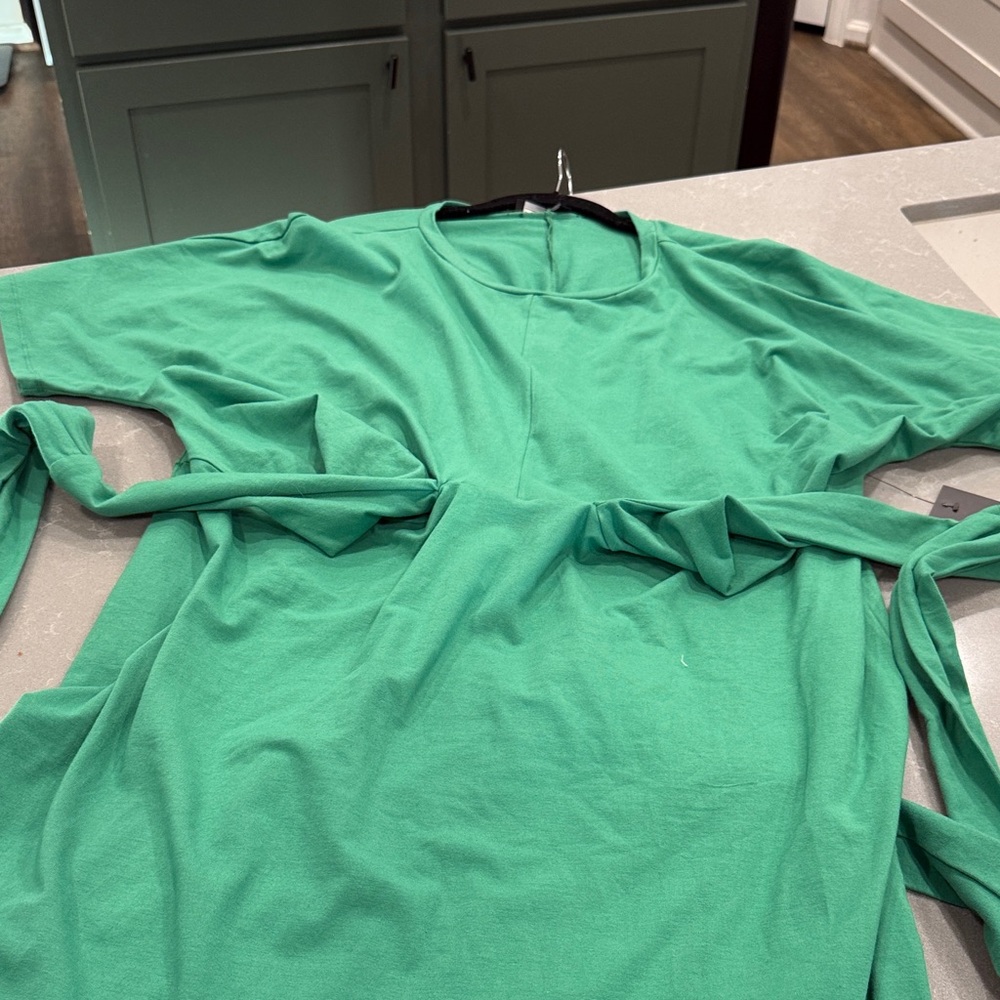 Eloquii Vibrant Green Dress - Picture 4 of 5